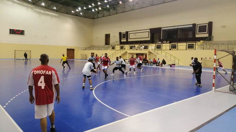 من-المباراة-3 غدا ختام  بطولة كرة اليد الرمضانية بمحافظة ظفار