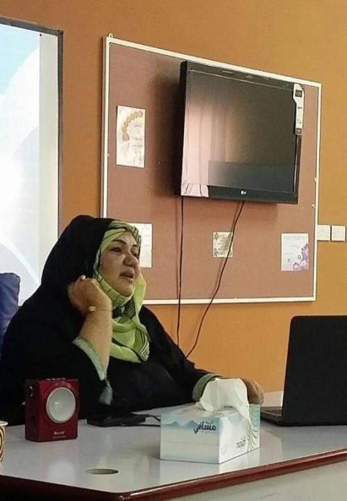 نور-حسن-1 الغسانية  :-  كرست جهدها ووقتها للنهوض بجمعية المرأة العمانية بصلالة