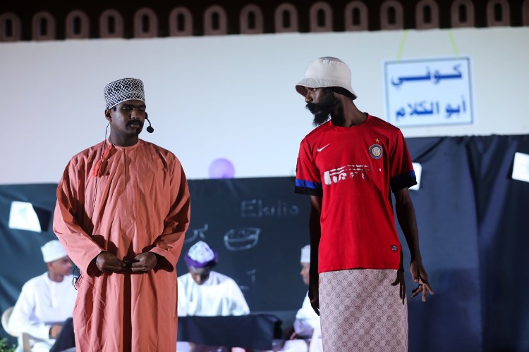 المسرحية-3 شامس النوبي من عائلة فنية شامخة وكبيرة في سلطنة عمان