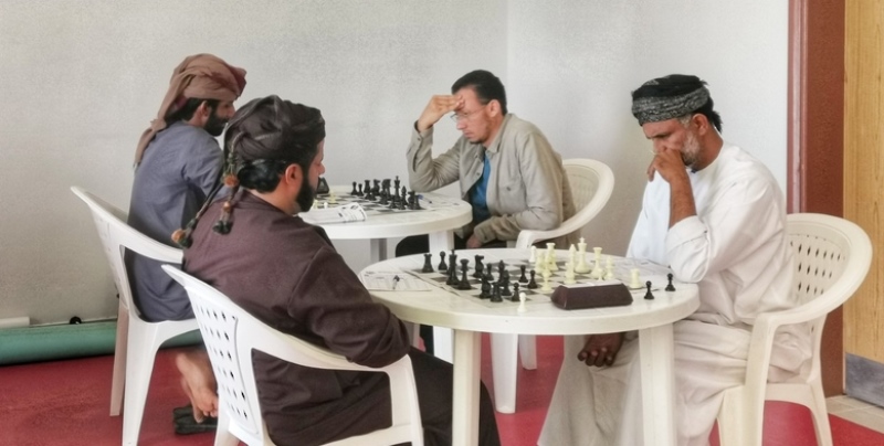 الشطرنج انطلاق معسكر منتخبنا الوطني للشطرنج بمحافظة ظفار  