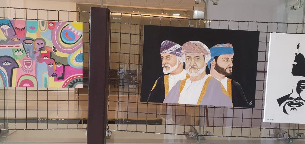 الرسم-م-1024x484 افتتاح المعرض المصاحب لمسابقة الرسم الحر بمحافظة ظفار