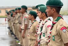 الكشفي 220x150 - انطلاق المخيم الكشفي بمحافظة ظفار