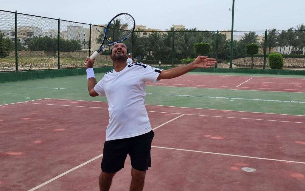 المنافسة-1024x643 إشادة عربية كبيرة لبطولة رواد التنس العاشرة..