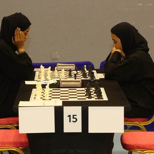 الشطرنج-هواه-9 اسدال الستار على بطولة اسيا للهواة للشطرنج￼