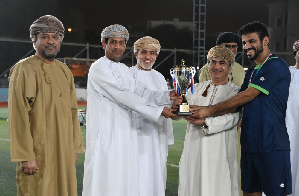 بطولة-الصحفيين ختام بطولة جمعية الصحفيين العمانية لكرة القدم
