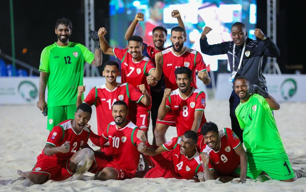 الشاطئية منتخبنا الوطني لكرة القدم الشاطئية يتأهل الي نصف نهائي كأس العرب بجدة
