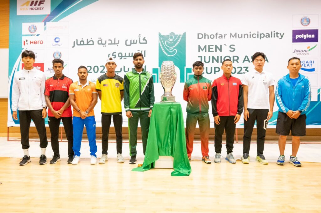 رؤساء-المنتخبات-1024x681 بمشاركة 10 منتخبات اسيوية غدا انطلاق كأس آسيا للشباب للهوكي بمحافظة ظفار  