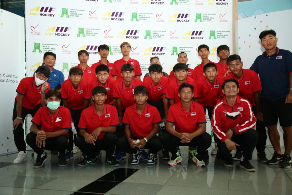 منتخب-تايلند-1024x682 بمشاركة 10 منتخبات اسيوية غدا انطلاق كأس آسيا للشباب للهوكي بمحافظة ظفار  