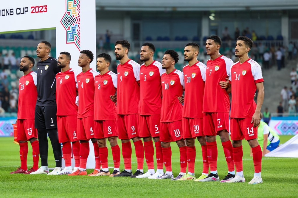 منتخب-عمان-1 منتخبنا الوطني يواجه طاجيكستان في الجولة الثانية من بطولة اتحاد وسط آسيا