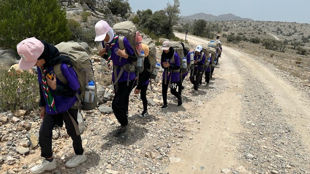 تحدى-عمان بدء برنامج تحدى عمان للمرشدات المتقدمات بالجبل الأخضر
