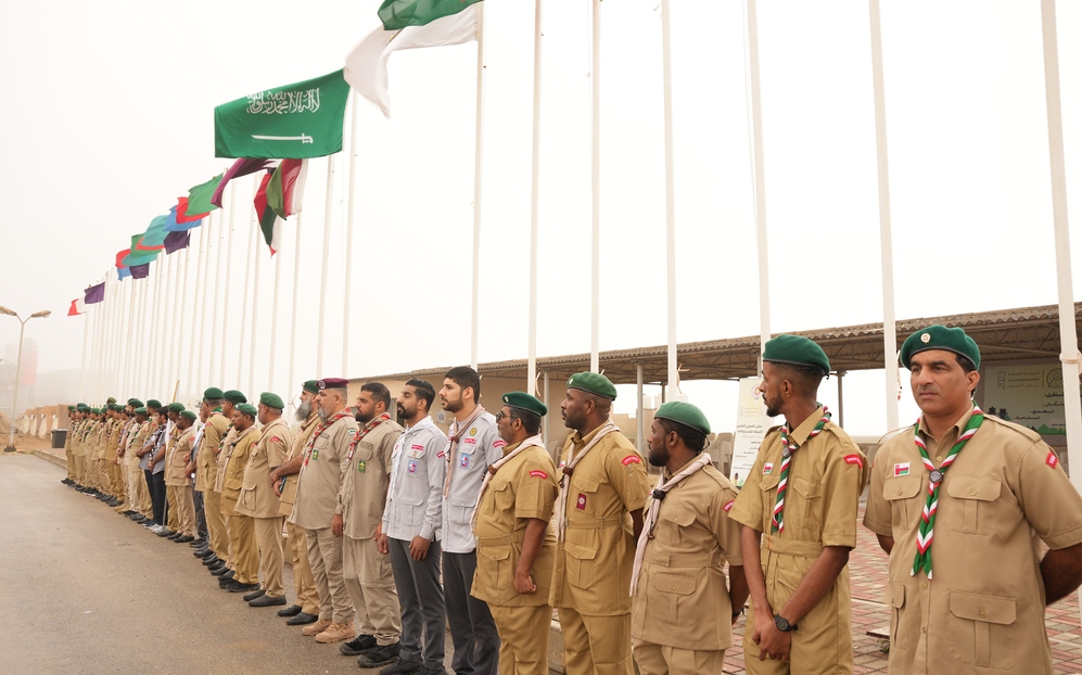 المعسكر-الكشفي انطلاق فعاليات المخيم الكشفي الصيفي بمحافظة ظفار