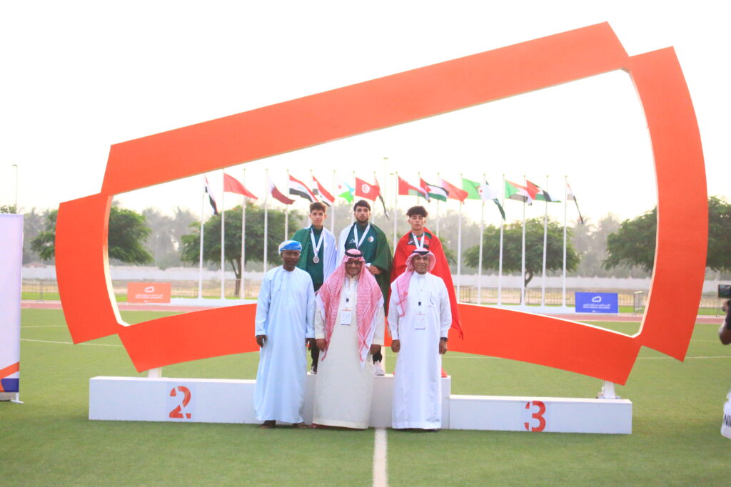 CLS10372-1-1024x683 اول ميدالية ذهبية للسلطنة في البطولة العربية التاسعة لألعاب القوي للناشئين والناشئات 2023م