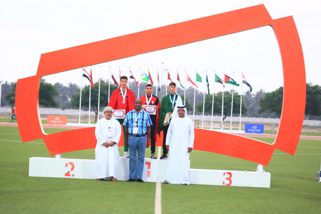 CLS10629-1-1024x683 اول ميدالية ذهبية للسلطنة في البطولة العربية التاسعة لألعاب القوي للناشئين والناشئات 2023م