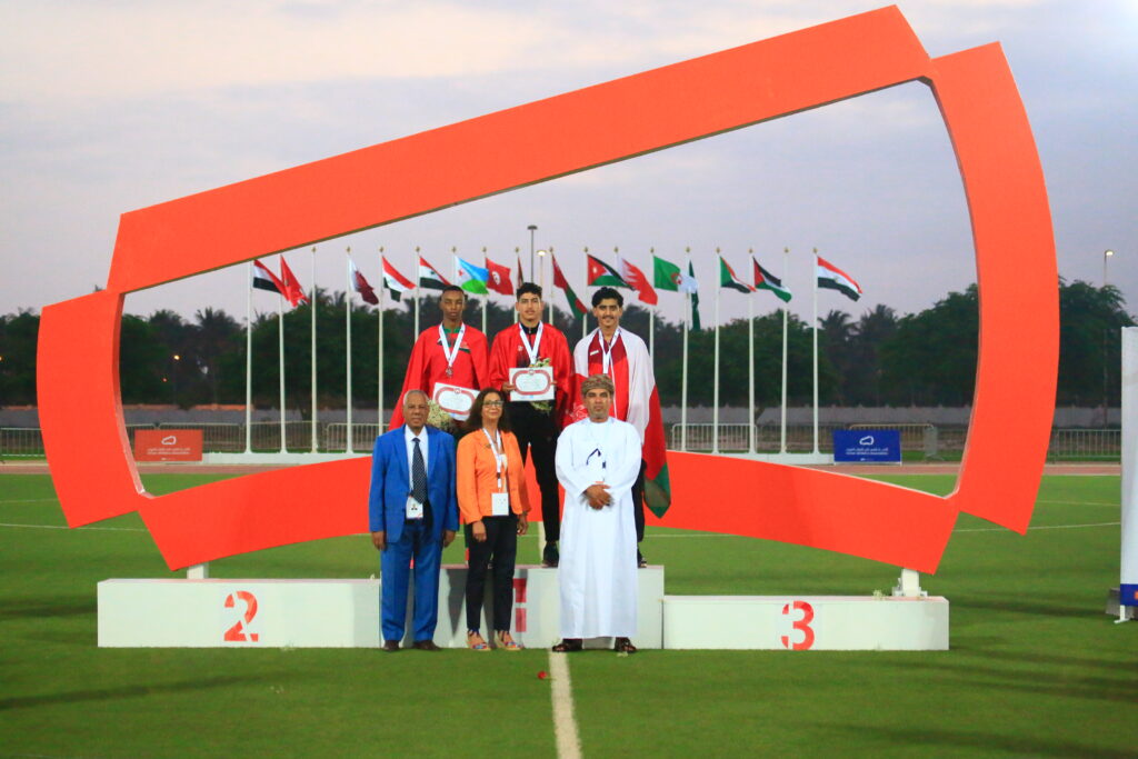 CLS10904-1-1024x683 اول ميدالية ذهبية للسلطنة في البطولة العربية التاسعة لألعاب القوي للناشئين والناشئات 2023م