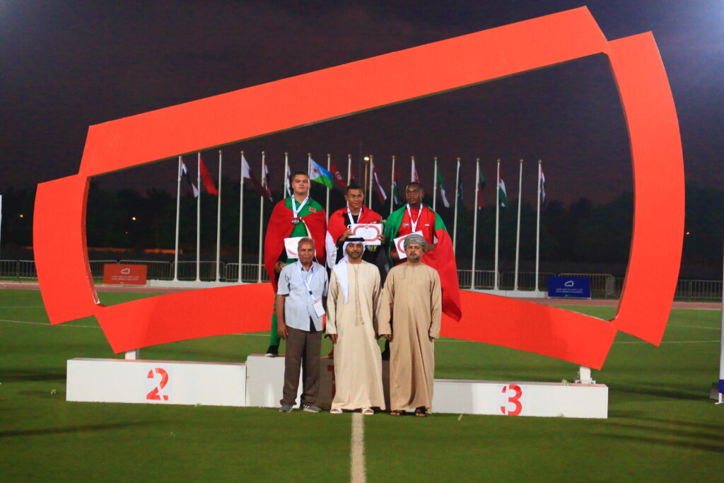 CLS10960-1024x683 اول ميدالية ذهبية للسلطنة في البطولة العربية التاسعة لألعاب القوي للناشئين والناشئات 2023م