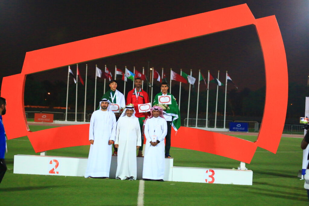 CLS11044-1024x683 اول ميدالية ذهبية للسلطنة في البطولة العربية التاسعة لألعاب القوي للناشئين والناشئات 2023م