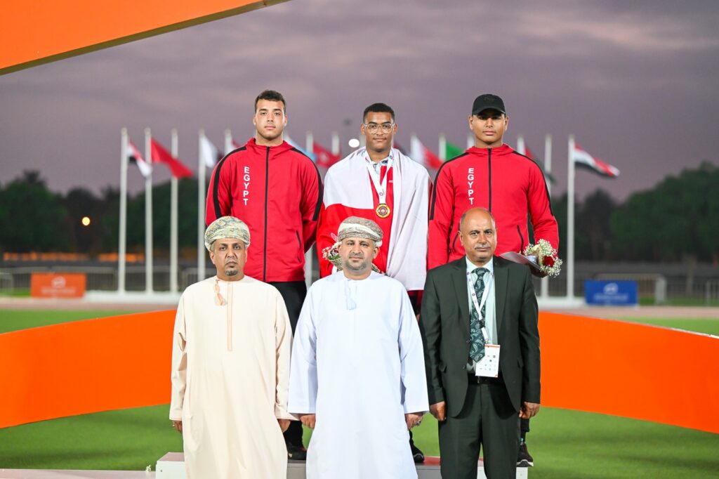 القصابي-1-1024x682 اول ميدالية ذهبية للسلطنة في البطولة العربية التاسعة لألعاب القوي للناشئين والناشئات 2023م
