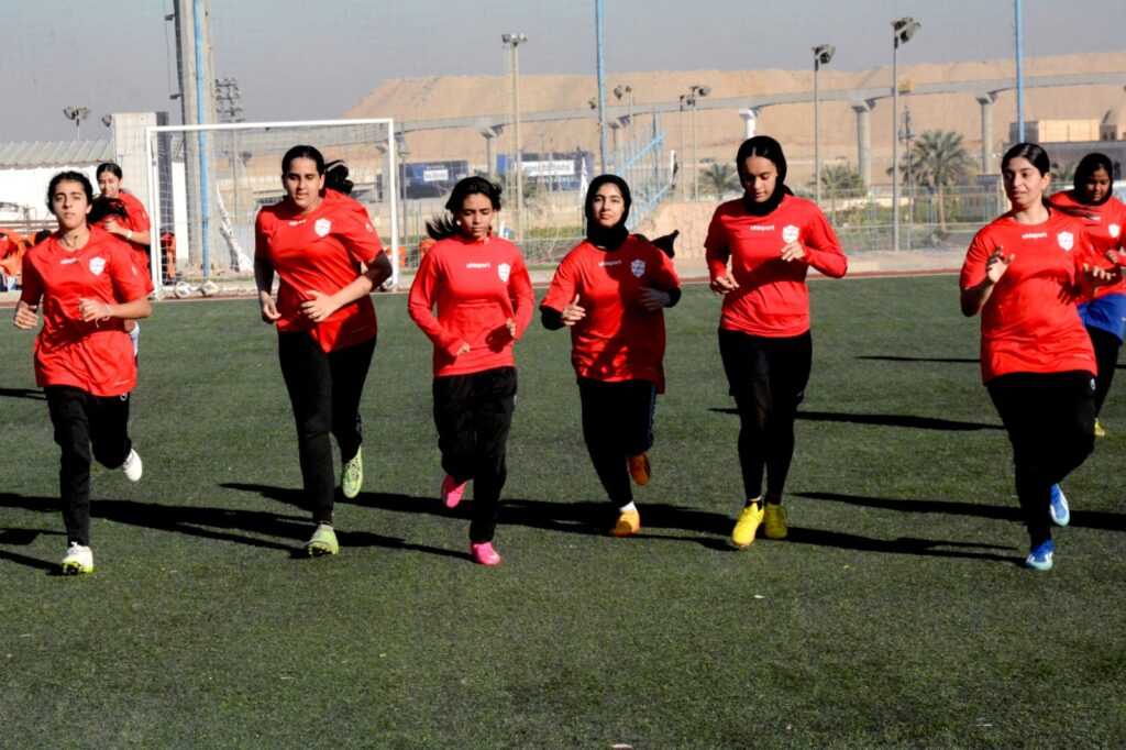 الفتيات-1-1024x682 غدا... الأحمر المدرسي في مواجهة لبنان والمغرب