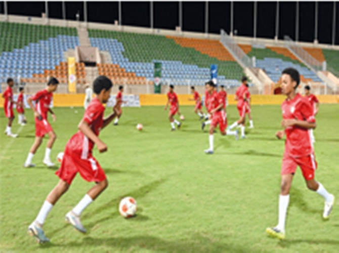 موهبة-1 المشروع الوطني لانتقاء المواهب الواعدة بالاتحاد العماني لكرة القدم