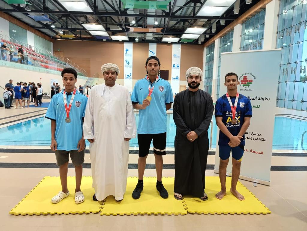 بطولة-الأندية-4 النصر بطلا لبطولة اندية محافظة ظفار للسباحة القصيرة