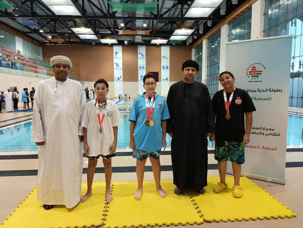 بطولة-الأندية-6 النصر بطلا لبطولة اندية محافظة ظفار للسباحة القصيرة