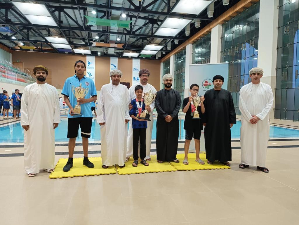بطولة-الأندية-8 النصر بطلا لبطولة اندية محافظة ظفار للسباحة القصيرة