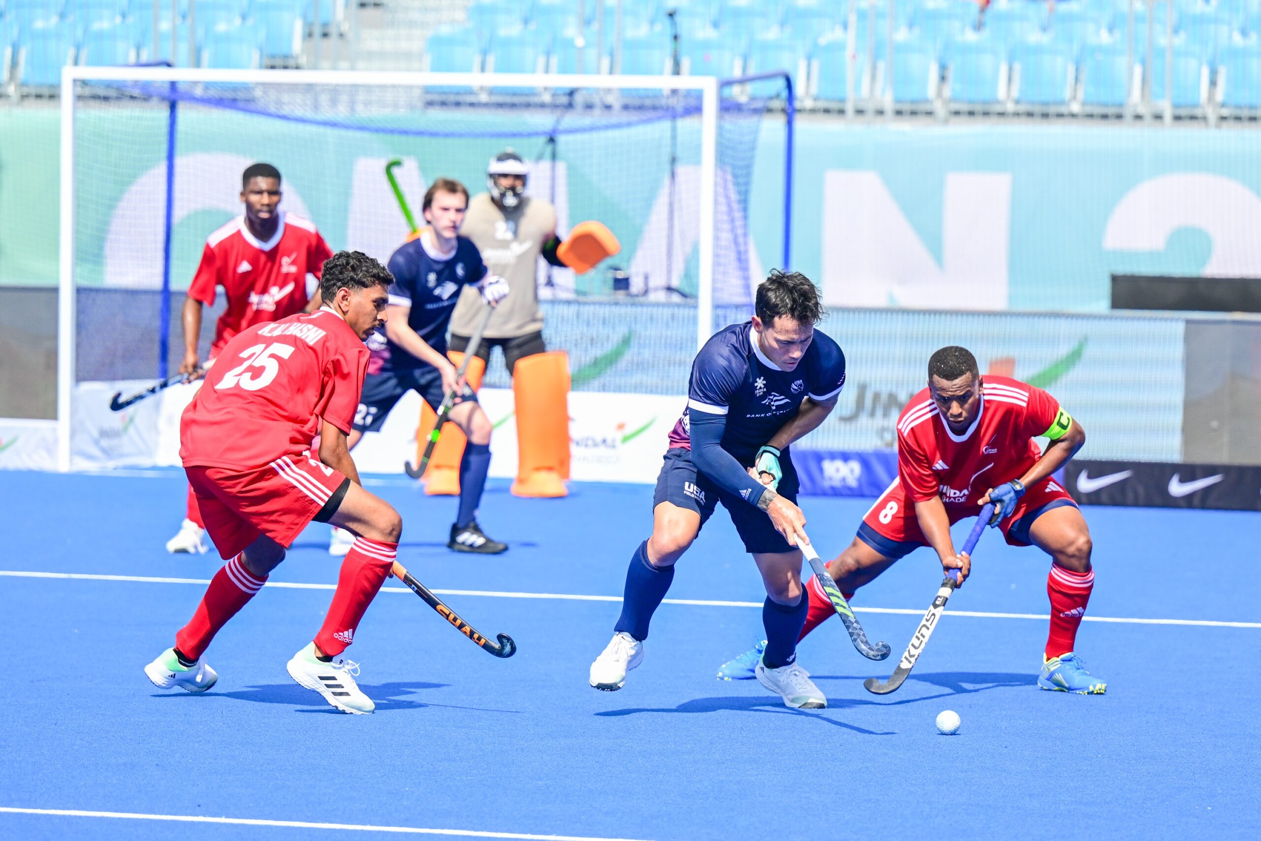 مشاركة المنتخب الوطني في بطولة كأس العالم لخماسيات الهوكي 2024 scaled