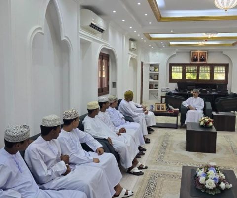 استقبال الطلبة