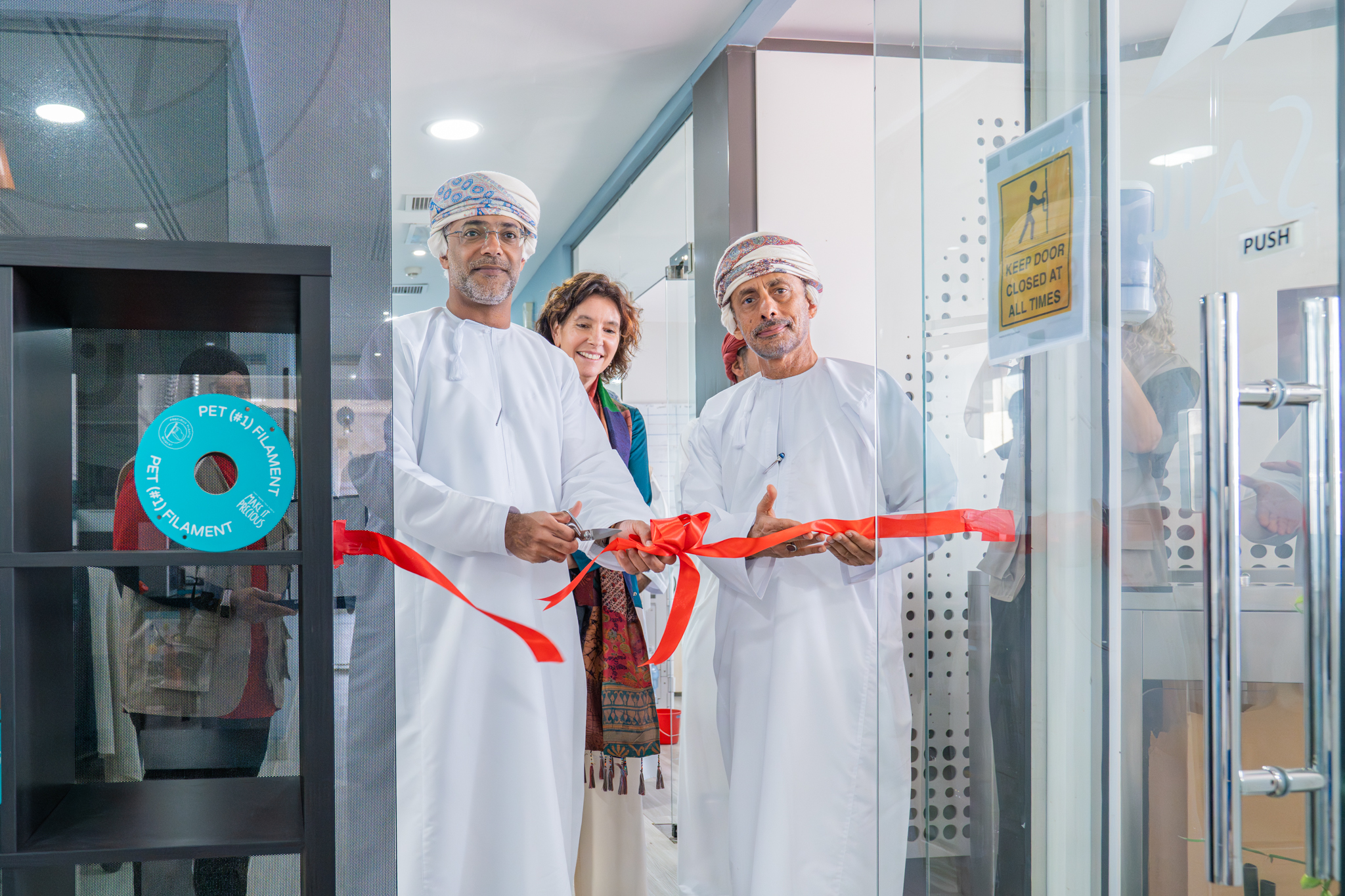 افتتاح المختبر Launch of the Lab