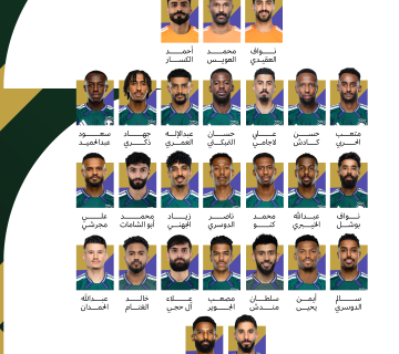 قائمة المنتخب الوطني 360x320